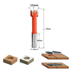 Hinge Boring Bit 15mm Dia. Left Hand