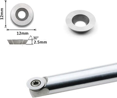 HopsonTools Ci3 Woodturning Carbide Insert Cutter 12 X 2.5mm Round